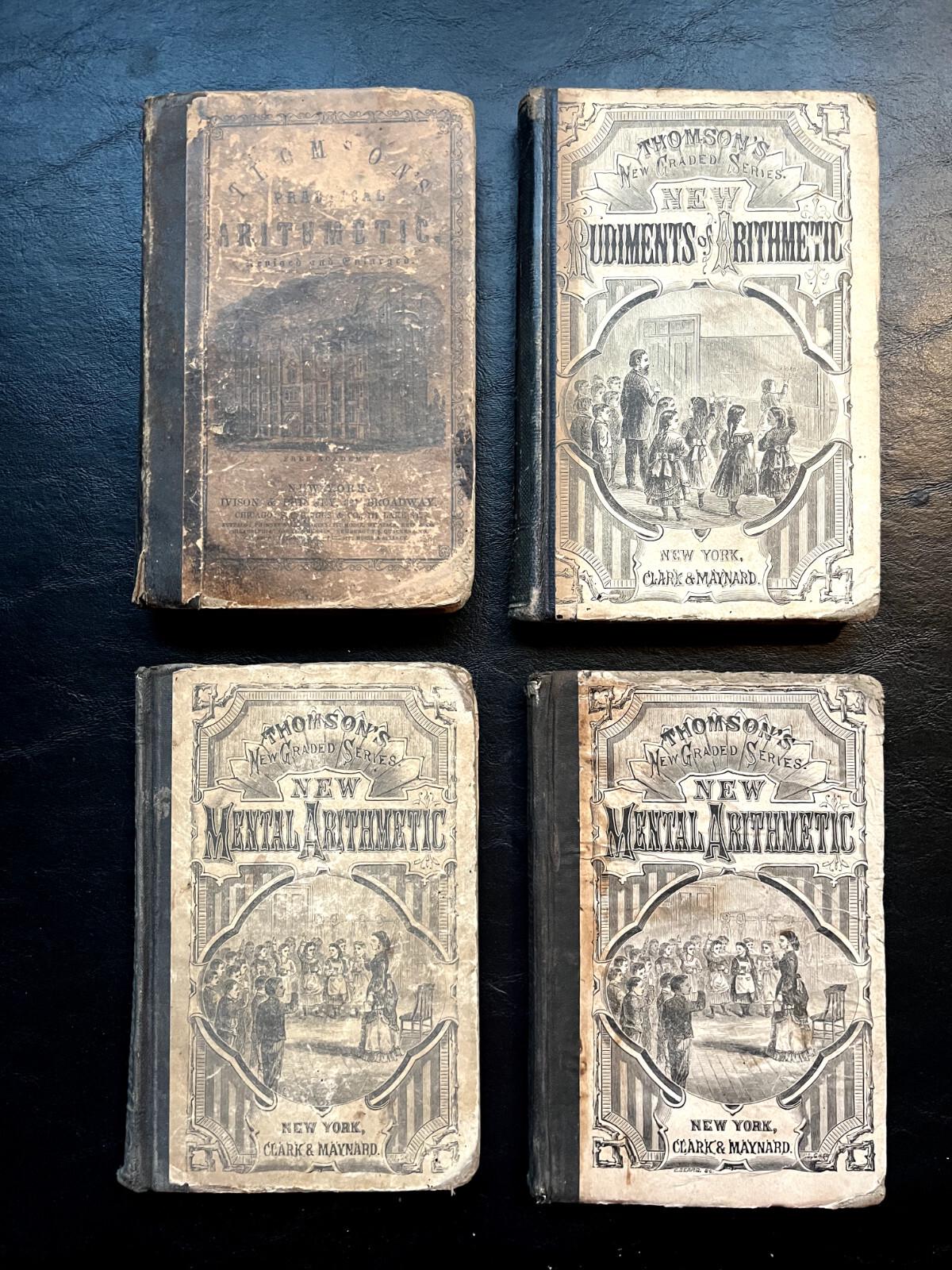 Old Arithmetic Books - Etsy