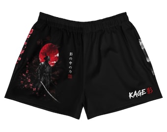 Short de sport noir Kage