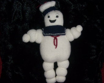 Mr StayPuft, Ghostbusters, Hand Knitted, Toy, Plush. Monster