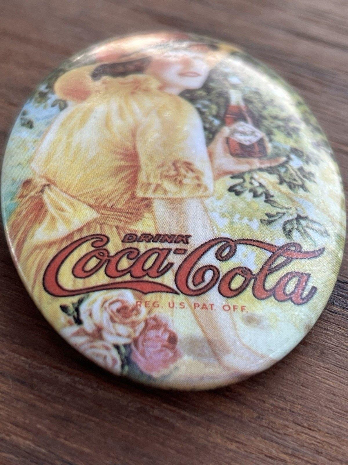 Vintage Coke a Cola Mirror - Etsy