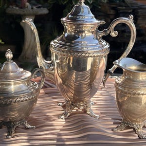 Wm Rogers Tea Set - Etsy