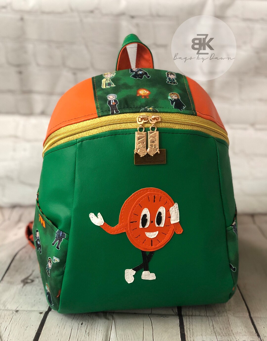 Miss Minutes Inspired Mini Backpack Etsy