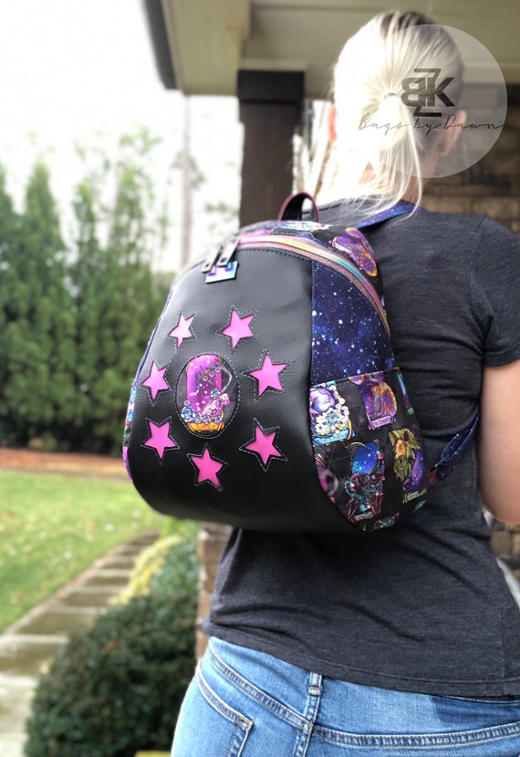 Custom Tarot Light up Mini Backpack 