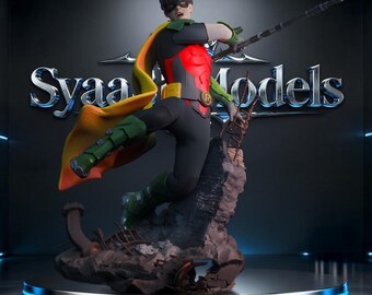 Young Vigilante Hero - Movie Sculpture STL Statue for 3D Printing
