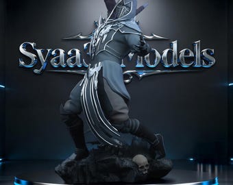 Noob Saibot - Mortal Kombat Sculpture STL Statue for 3D Printing