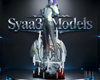 Songbird - Cyberpunk 2077 Sculpture STL Statue for 3D Printing