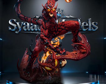 Duende Rojo - Escultura de Marvel Comics, estatua STL para impresión 3D