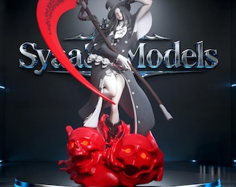 Testament - Guilty Gear Sculpture STL Statue for 3D Printing