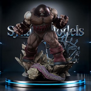 Juggernaut - X-Men Skulptur STL Staty för 3D-utskrift