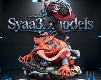 Legendary Ninja Master - Anime Sculpture STL Statue for 3D Printing | 2 Variant Models