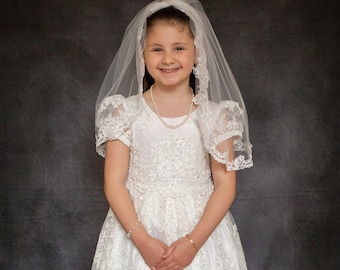 Communion dress - customized | White color | Custom made Communion dresses