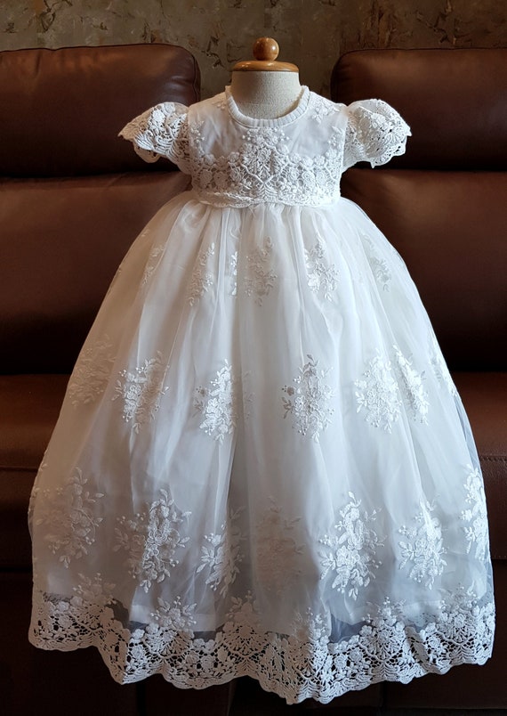 etsy christening gown