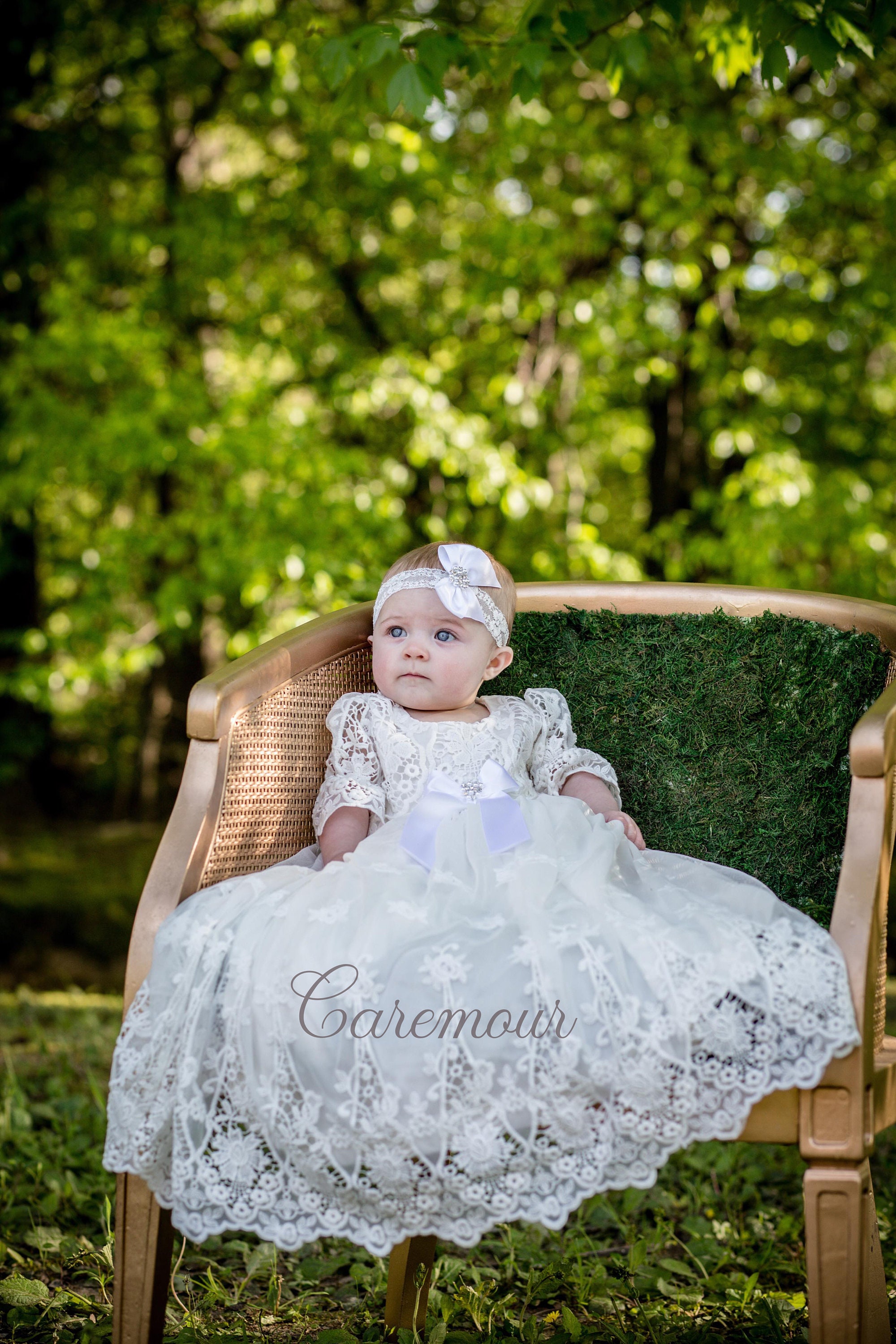 Christening Gown Baptism Dress Baptism Dress for baby Etsy