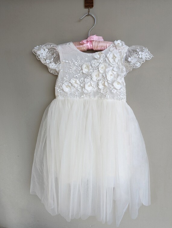 Short baptism dress 2025