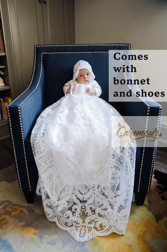Luxury christening gowns hotsell