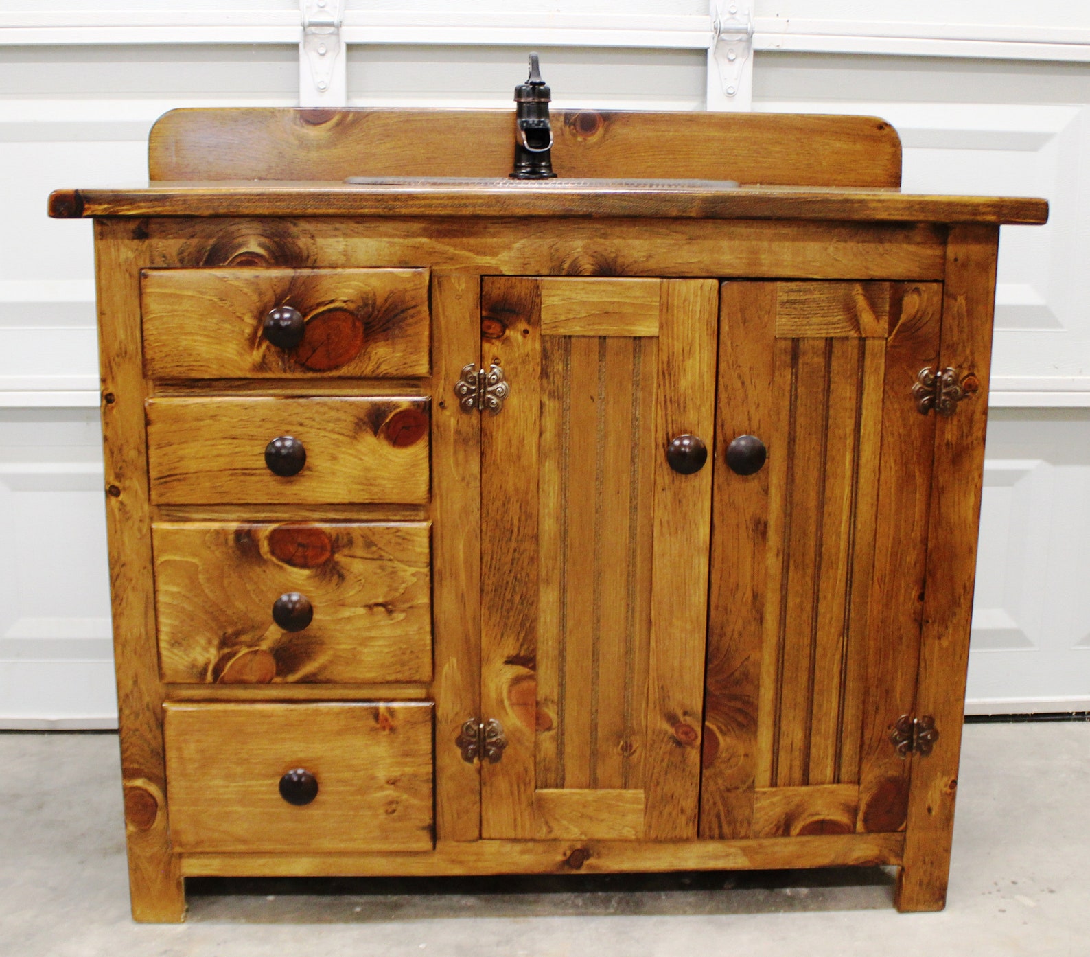 Rustic Bathroom Vanity Farmhouse Bathroom Vanity 42 E vrogue.co