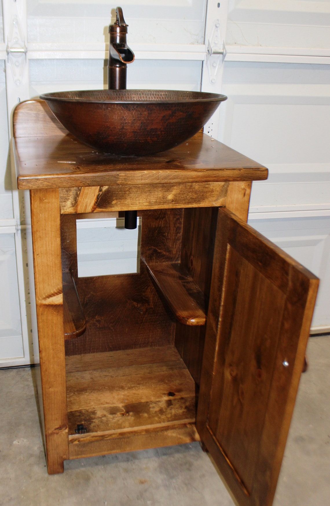 Bathroom Vanity Our Smallest 22 Wide Rustic Etsy