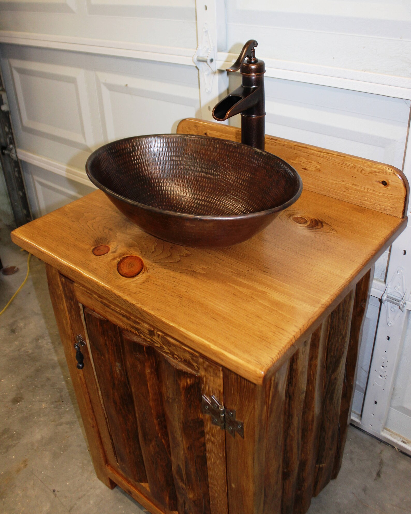 Rustic LOG Bathroom Vanity MS1373B25 Bathroom Vanity With Etsy