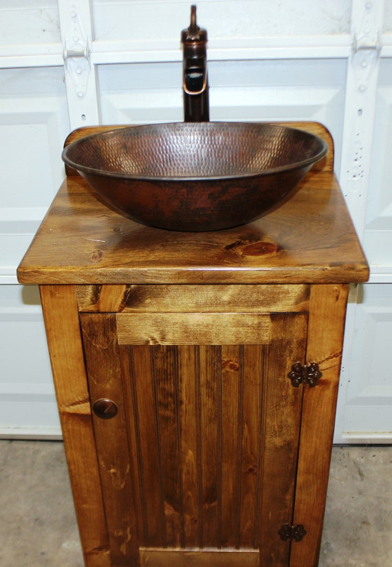 Bathroom Vanity Our Smallest 22 Wide Rustic Farmhouse Bathroom