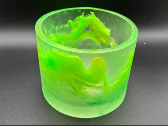 First Contact | Florescent | Glow in the Dark | Decorative Bowl