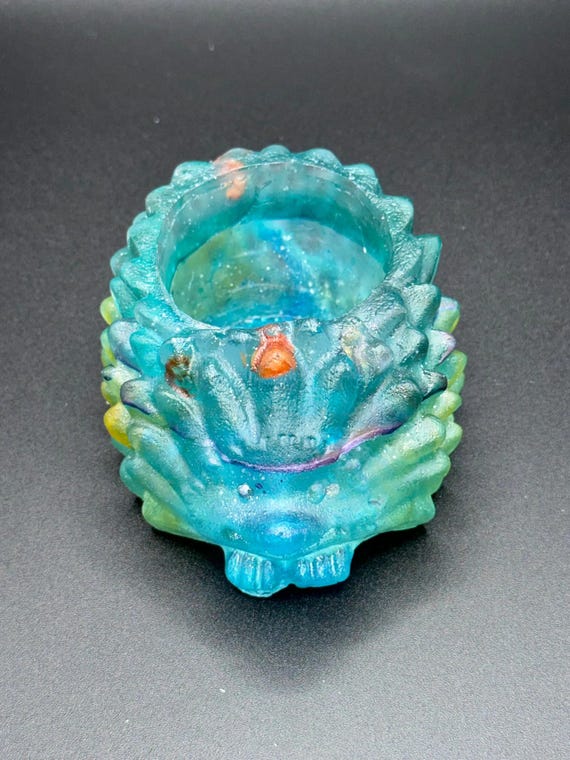 Copacetic in the 'Burgs | Hedgehog | Planter or Candle Holder