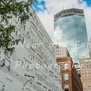 The Schmidt Music Mural, downtown Minneapolis, MN - Fine Art Photograph
