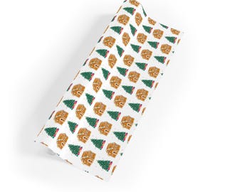 Rouleau de papier cadeau à motif de Noël | Papier cadeau de Noël