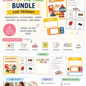 Back to School Bundle Elementary