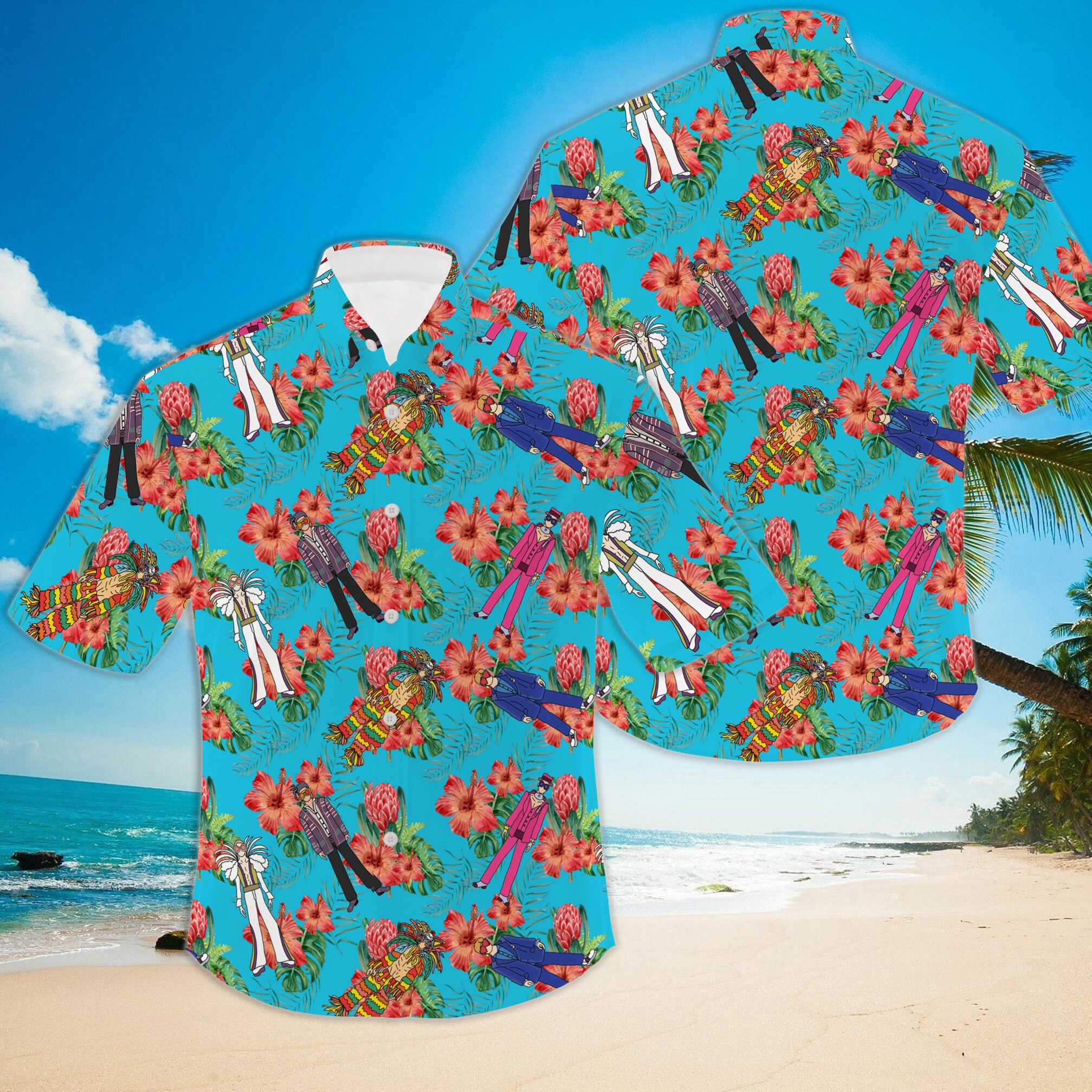 Discover Elton John Hawaiian Shirt