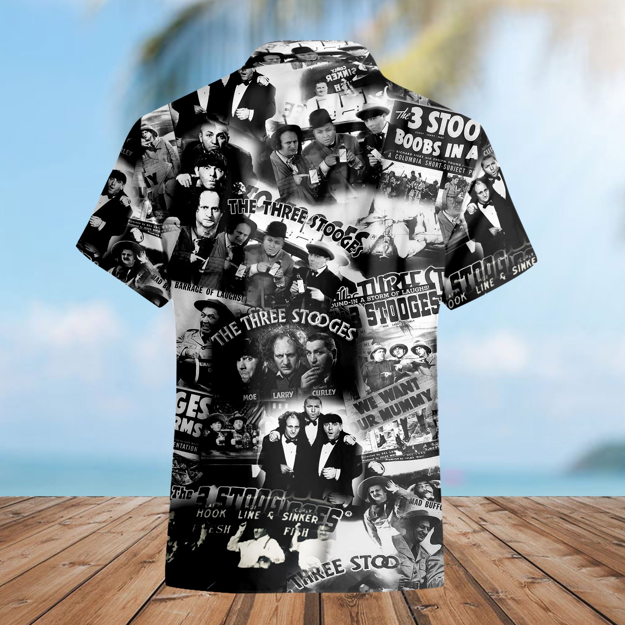 The Three Stooges Hawaii Shirt