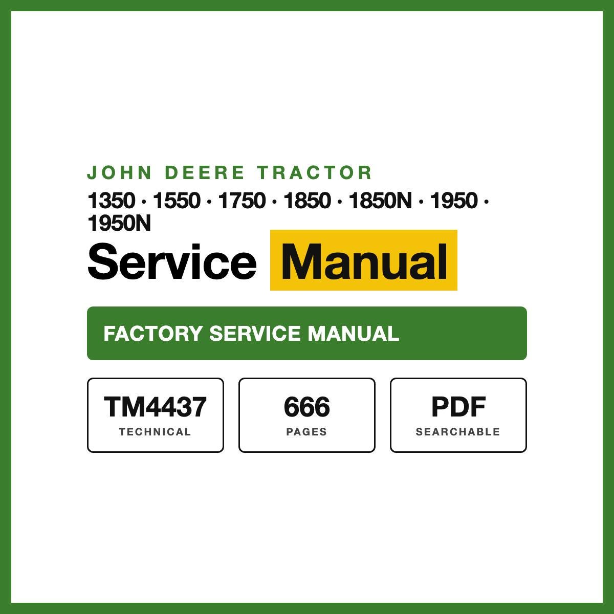 John deere manual - Etsy 日本
