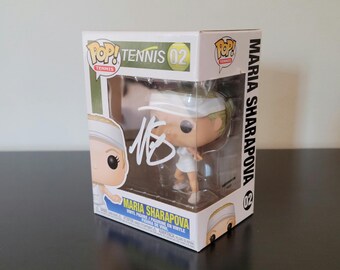 Maria Sharapova Signed Autographed Tennis Funko Pop Authenticated