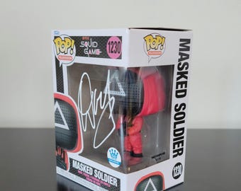 Hwang Dong-hyuk Squid Game Creator Signed Autographed Funko Pop Authenticated