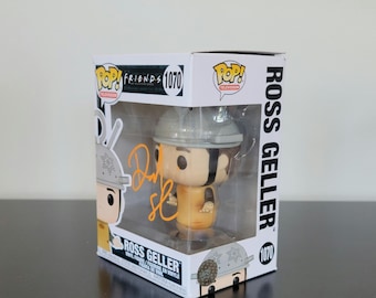 David Schwimmer Autographed Signed Funko Pop Friends Ross Geller w/ Hologram COA