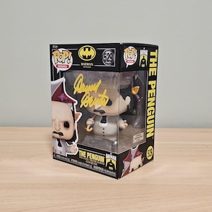 Danny DeVito Signed Autographed Batman The Penguin Funko Pop with COA