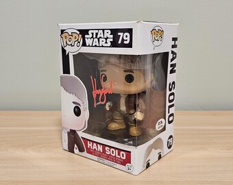 Harrison Ford Signed Star Wars #79 Funko Pop PSA COA Autographed
