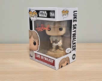 Mark Hamill Signed Funko Pop Star Wars Skywalker JSA COA Autographed