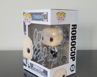 Peter Weller Signed Autographed Robocop Funko Pop with COA