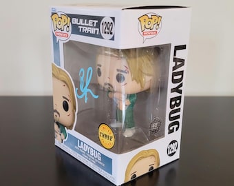 Brad Pitt Signed Autographed Funko Pop Ladybug Bullet Train Chase with Hologram COA