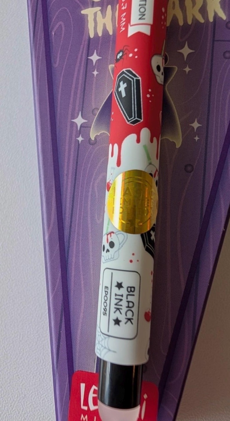 Red Ink Click Pens Pen Legami Halloween 2026 Magic Limited Edition Gold Mega Rare PANDA ...