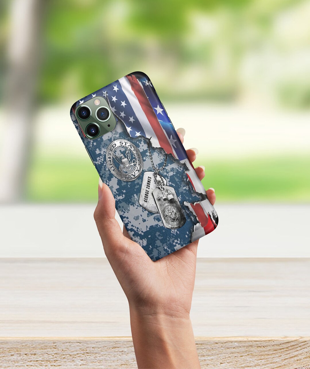 Navy Veteran Phone Case Veteran Iphone Case Veteran Soldier Etsy