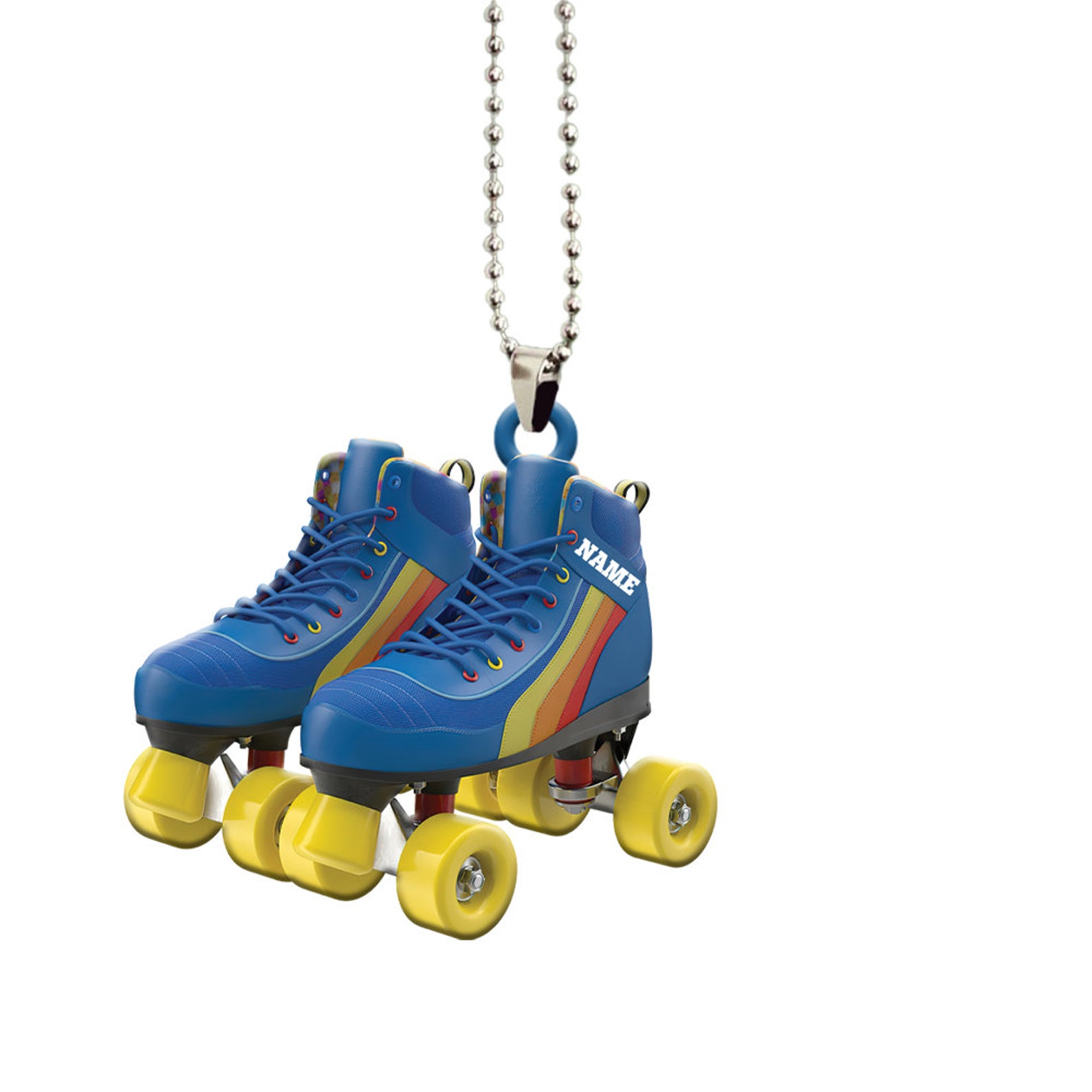 Roller Skate Car Ornament Roller Skate Christmas Ornament Etsy