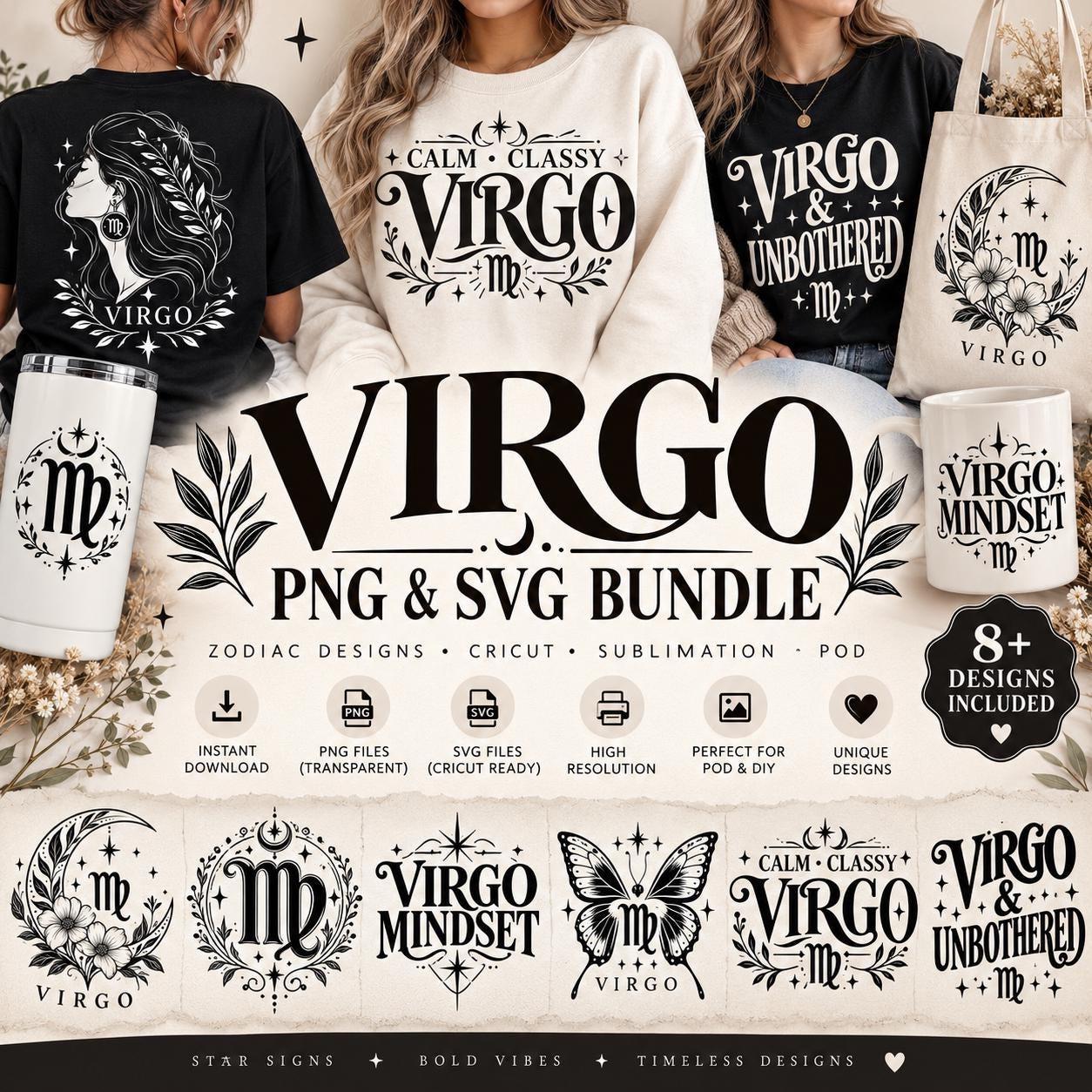 Virgo Designs - Etsy