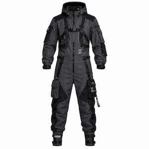 Techwear Jumpsuit - Etsy