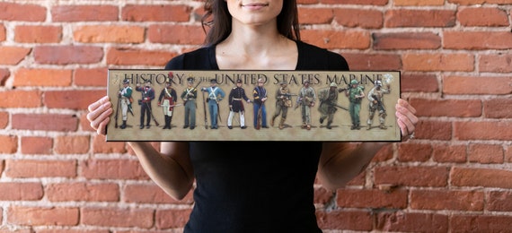 History of the United States Marine Poster Print, Simper Fi