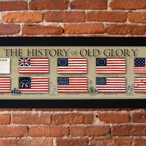History of Old Glory, United States flag, USA Flag, Old Glory poster, Iwo Jima flag, Appeal to Heaven flag, American Revolution Flag, 9-11