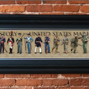 History of the United States Navy Poster Framed Print
