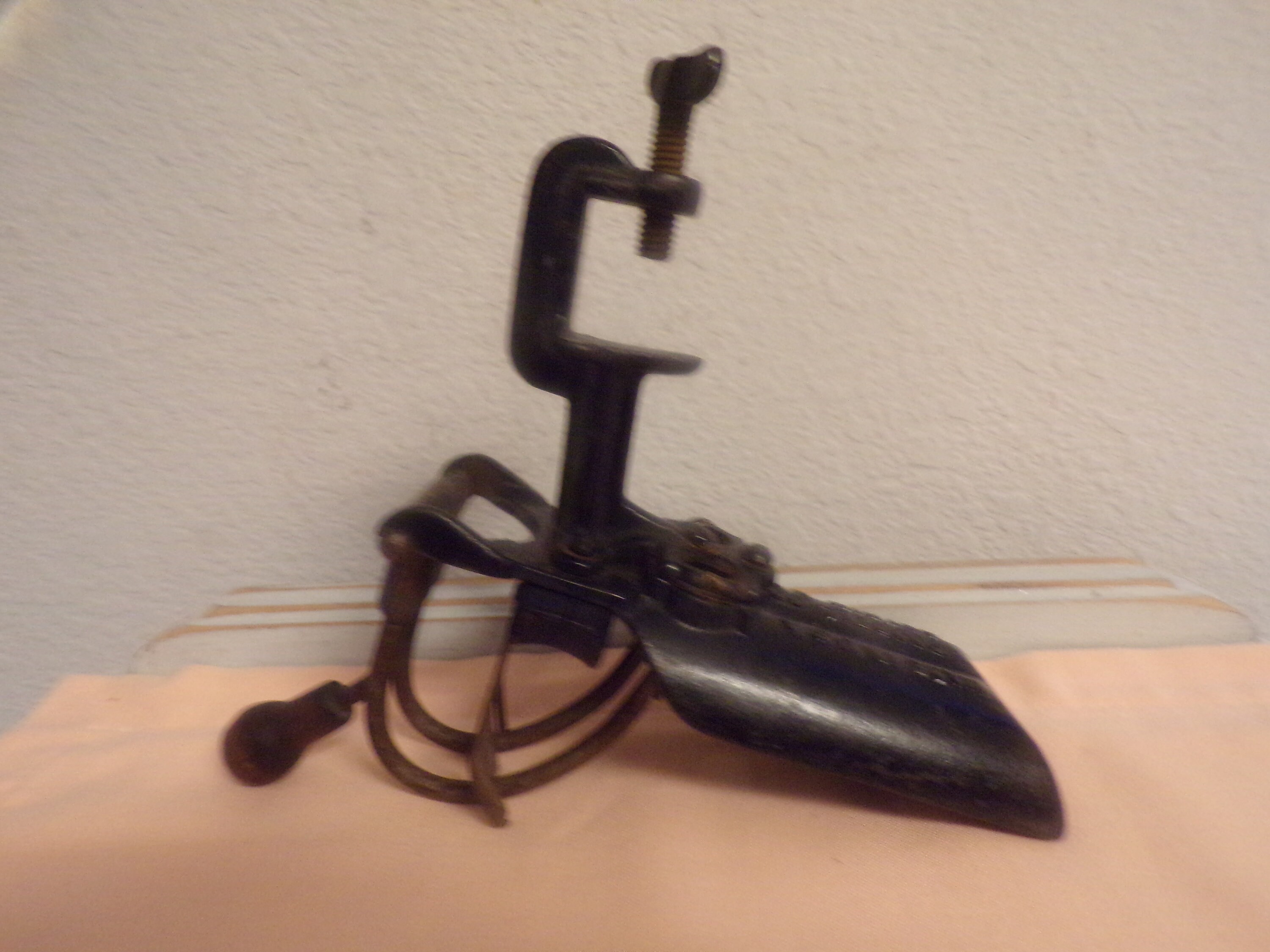 Antique Goodell Co. Double Cherry Seeder Plunger / Kitchen Tool / Made in Antrim New Hampshire