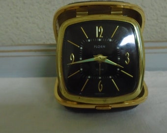 Vinage FLORN German Travel Alarm Clock!