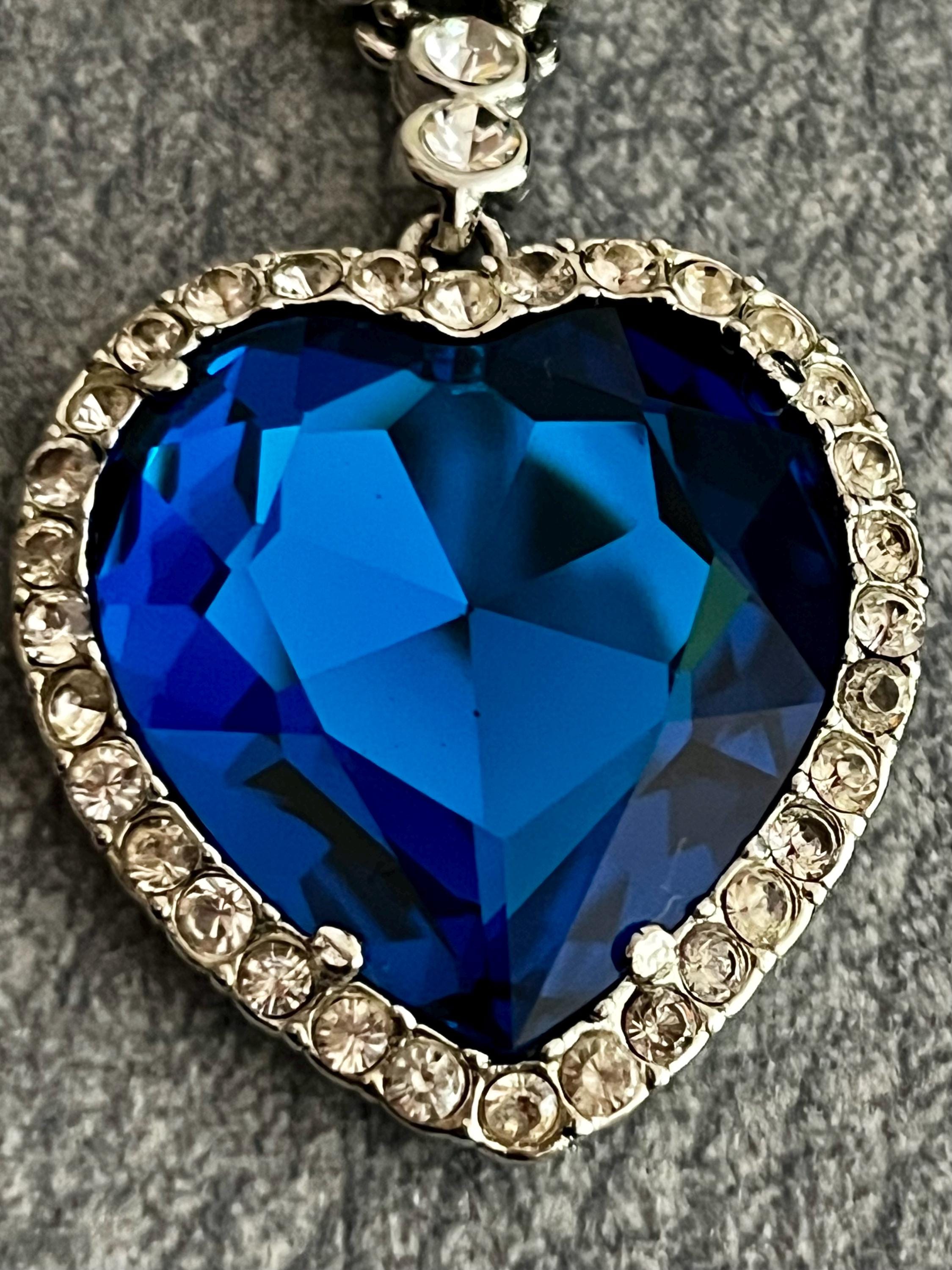 Titanic Heart of the Ocean - Etsy